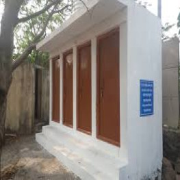 Infrastructure development Toilet, water facility